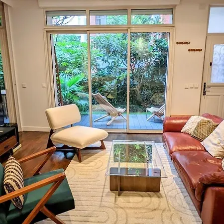 Apartment Beautiful With Private Garden Paris